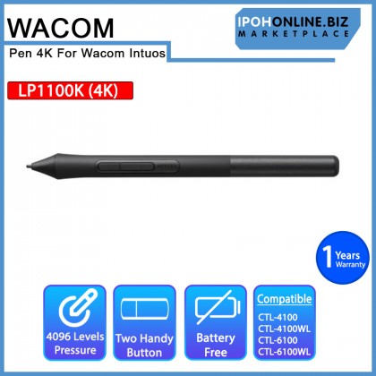 Wacom Pen 4K LP1100K for Wacom Intuos